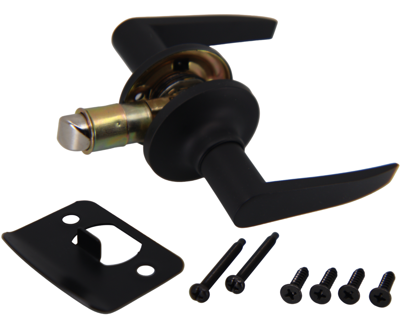 Mobile Home Parts Direct Interior Door Lever Passage Handle Matte mobile-home-parts-direct-interior-door-lever-passage-handle-matte